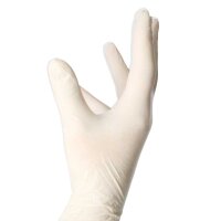 Latex Handschuhe natur 100 Stück M