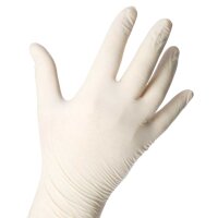 Latex Handschuhe natur 100 Stück - S
