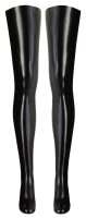 Latex Strümpfe - schwarz - S/M